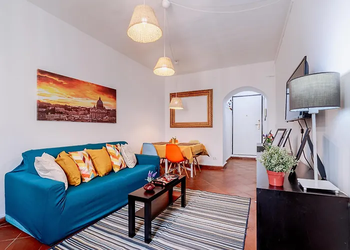 Tiberina Rooftop Trastevere Lägenhet